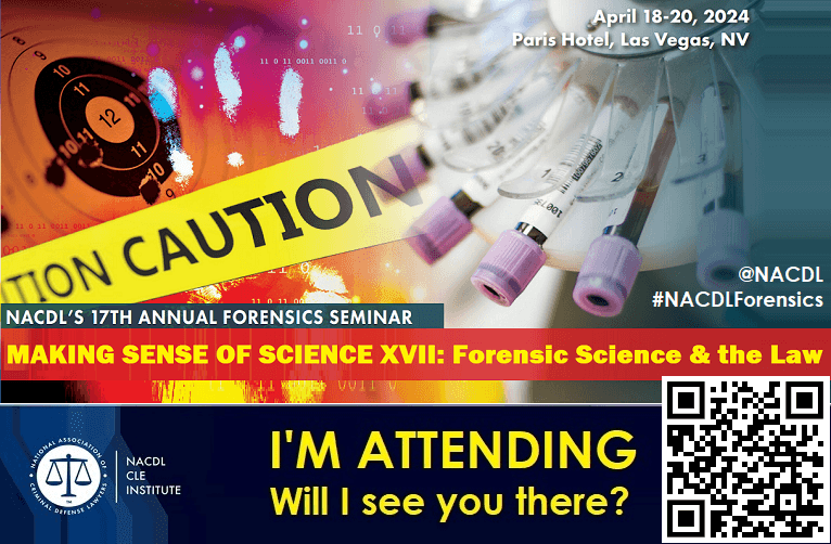 NACDL Forensics Seminar Promo Image